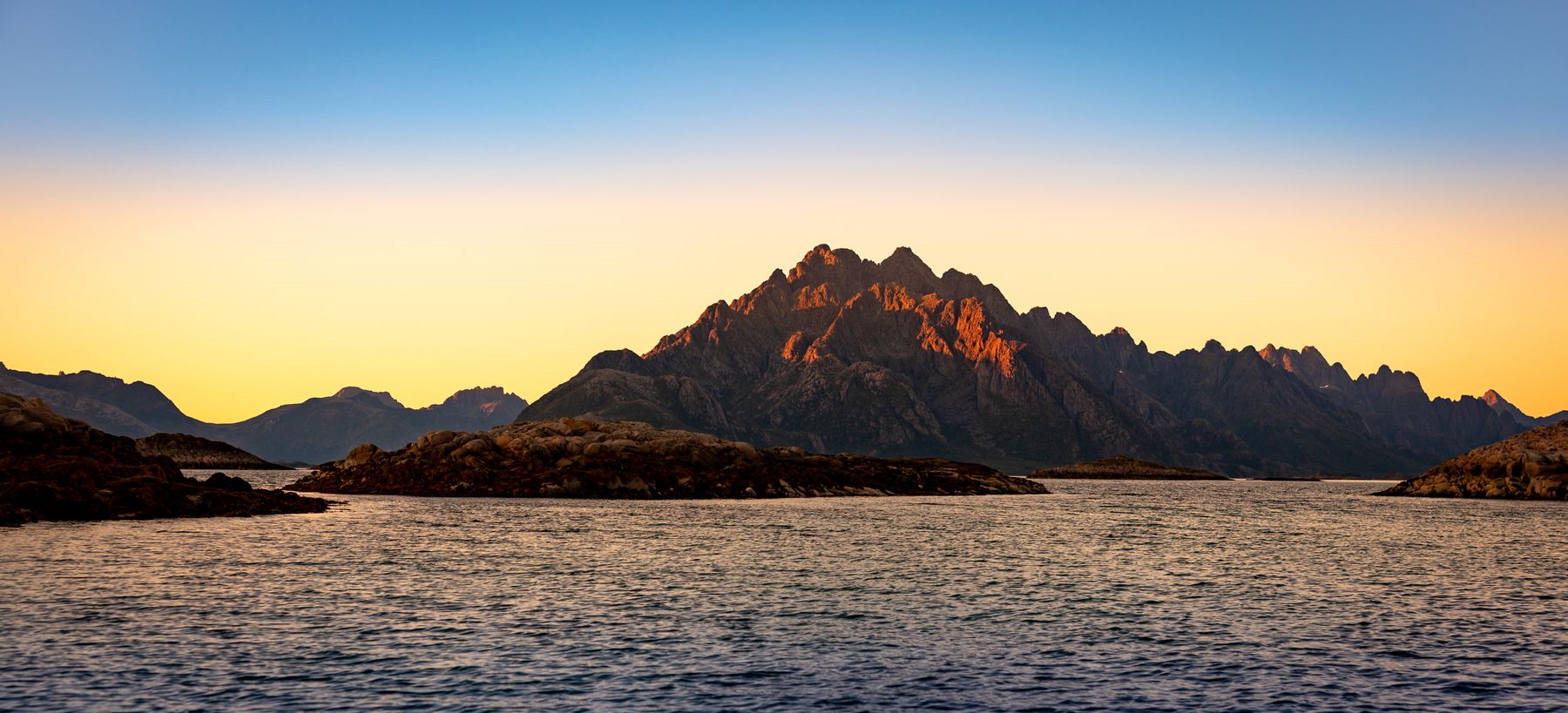 RIB Boat POV, Cruising at Sunset in the Lofoten Islands 2
